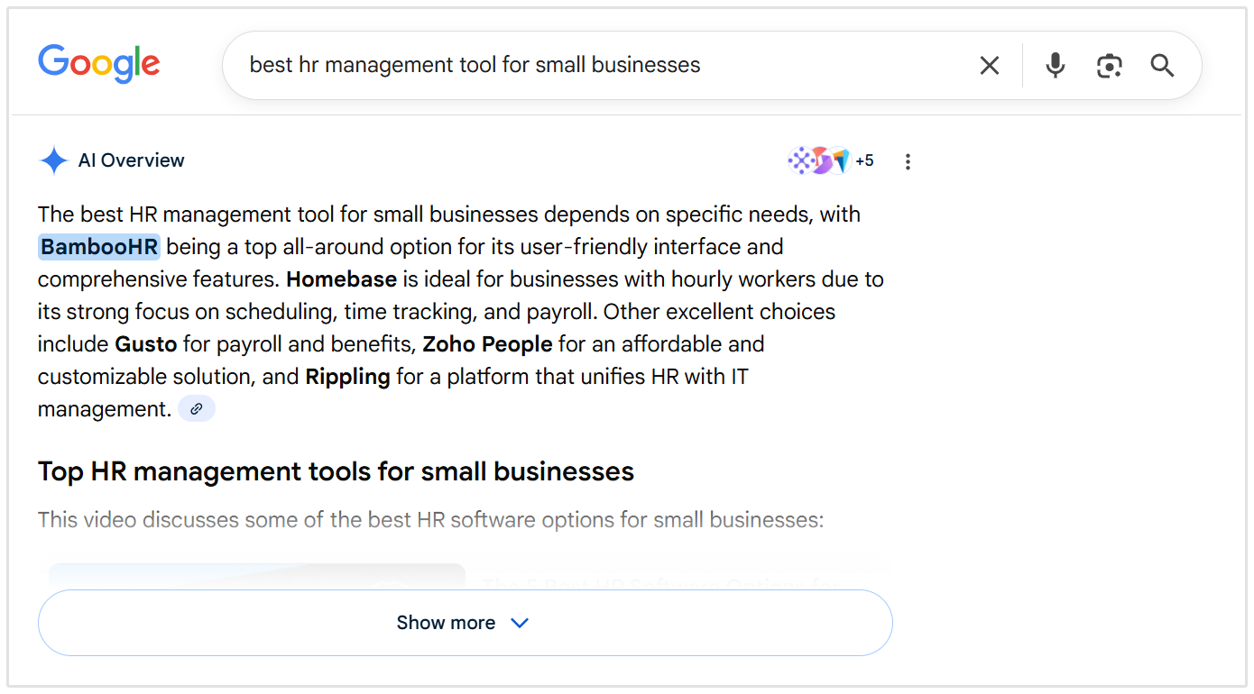 Descripción general de la IA